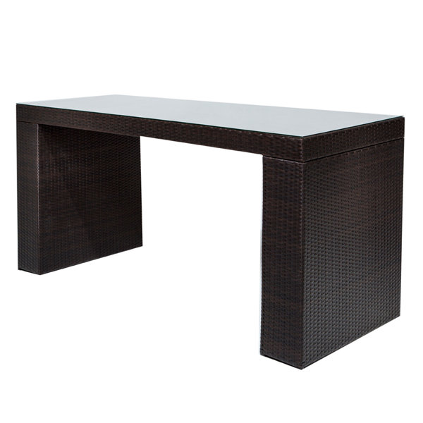 TK Classics Barbados Glass Top Legs Dining Set Wayfair